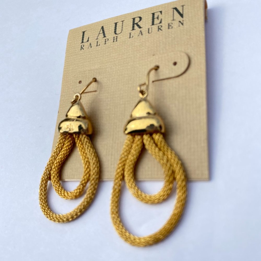 Lauren by Ralph Lauren 2 Layer Loop Earring